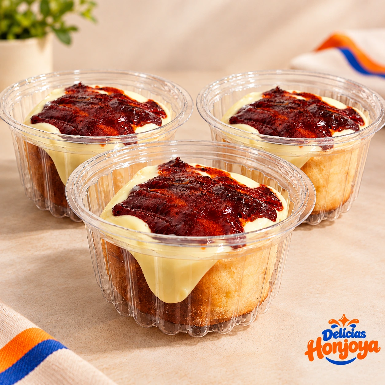 Combo 3 Cinnamon Roll de Goiabada